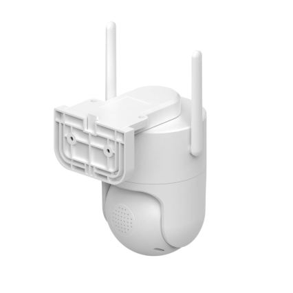 Immax NEO 07819L - Caméra extérieure intelligente avec capteur 4 MP 5V IP65 Tuya Wi-FI