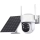 Immax NEO 07820L - Caméra solaire extérieure intelligente avec détecteur, batterie 6000 mAh, indice de protection IP65, compatible Tuya
