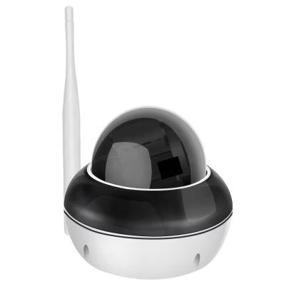 Immax NEO 07825L - Caméra dôme extérieure intelligente avec capteur 5 MP, 230 V, IP66, TUYA, Wi-Fi