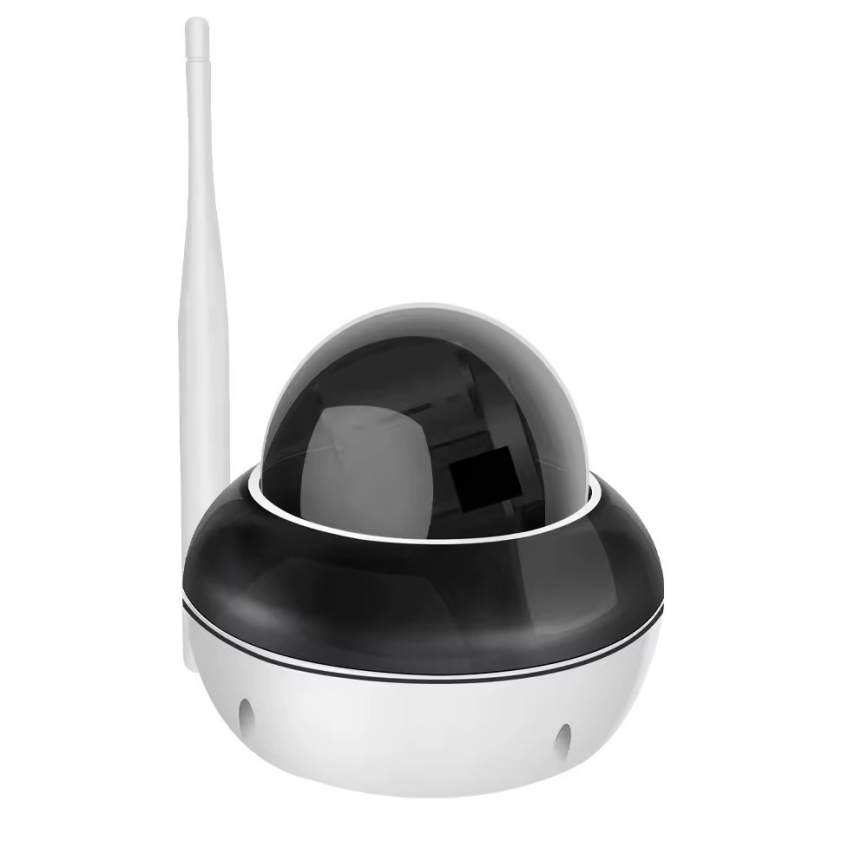 Immax NEO 07825L - Caméra dôme extérieure intelligente avec capteur 5 MP, 230 V, IP66, TUYA, Wi-Fi