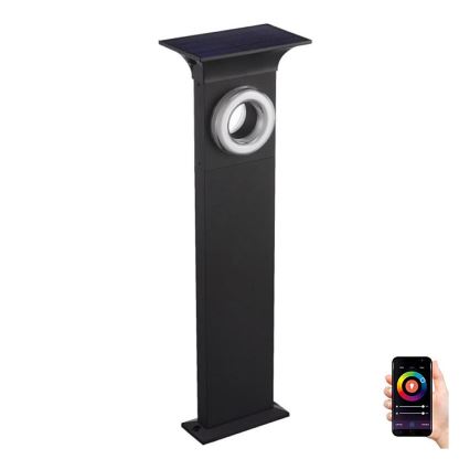 Immax NEO 07904L - Lampe solaire à intensité variable RGB+CW/W ANEL LED/2W/5V IP54 Tuya 2000 mAh