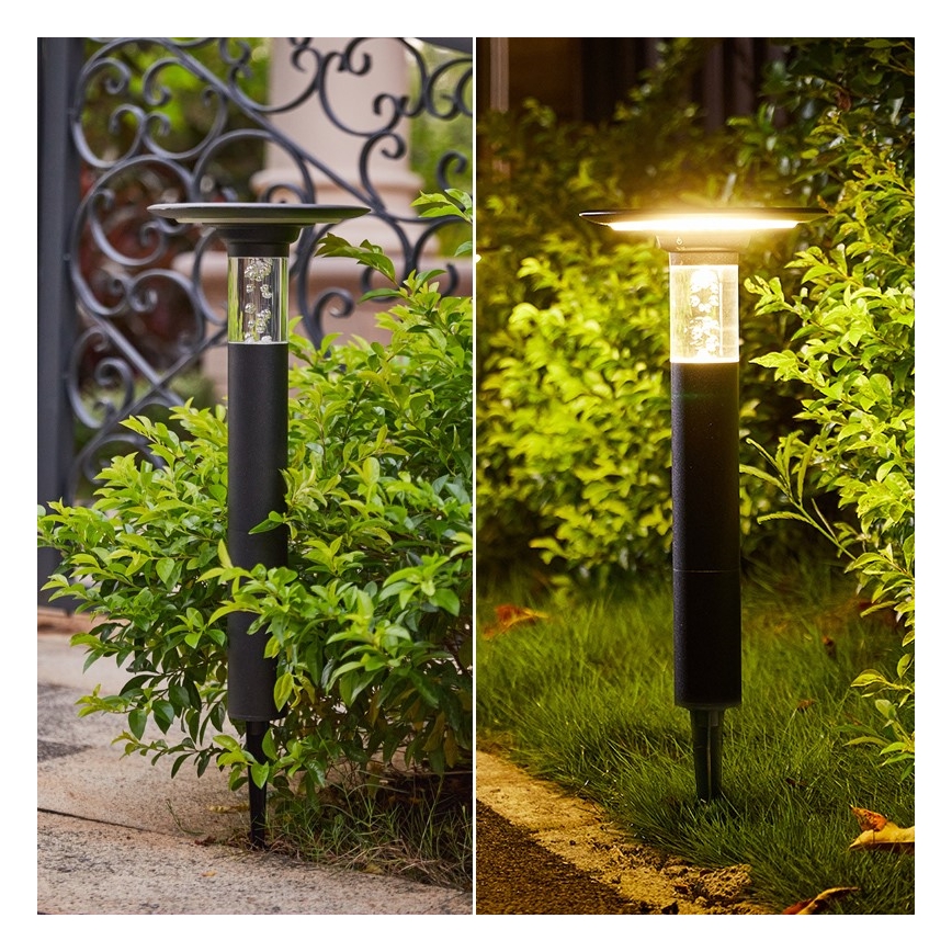 Immax NEO 07906L - Lampe solaire à intensité variable RGB+CW/W LED/2W/5,5V IP54 Tuya