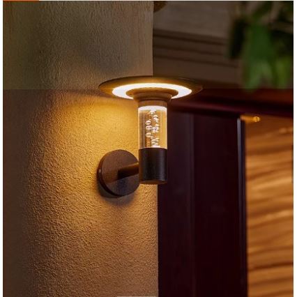 Immax NEO 07907L - Applique murale solaire RGB+CW/W à intensité variable BUBBLES LED/2W/5,5V IP54 Tuya 4000 mAh
