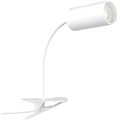 Immax NEO 08294L - Lampe orientable à pince PUNTO 1xGU10/9W/230V blanche