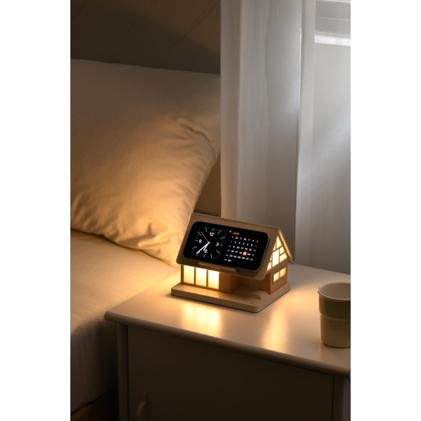 Immax NEO 09108L - Lampe de bureau LED avec charge sans fil DREAM HOME LED/2W/230V
