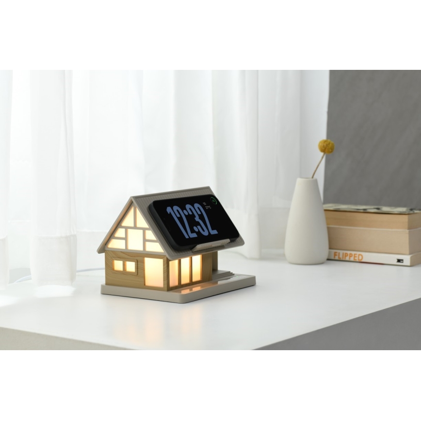 Immax NEO 09108L - Lampe de bureau LED avec charge sans fil DREAM HOME LED/2W/230V