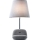 Immax NEO 09109L - Lampe de table LED dimmable avec chargeur sans fil Qi SOFA LED/6W/230V grise