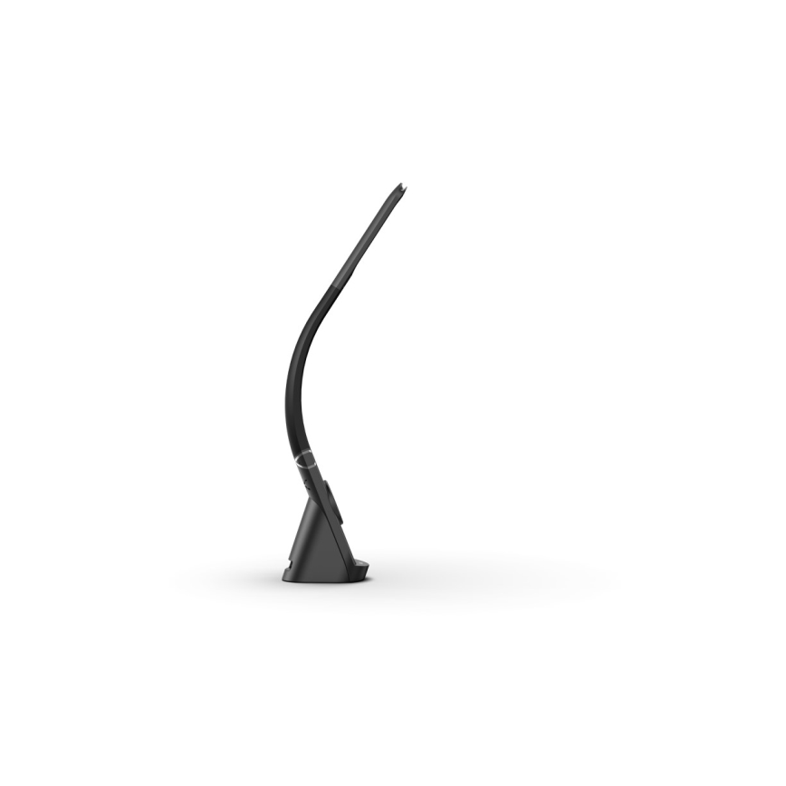 Immax NEO 09110L - Lampe de bureau LED dimmable avec recharge sans fil MAGIC LED/5W/230V noire