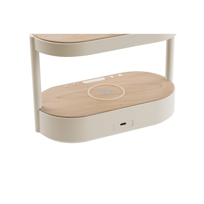 Immax NEO 09111L - Lampe de table LED dimmable avec réveil et station de recharge TRIPLE DOCK LED/1,5W/5V