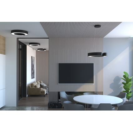 Immax NEO 7133 - LED SMART Plafonnier à intensité variable CÉČKO LED/52W/230V + télécommande 60 cm Tuya ZigBee