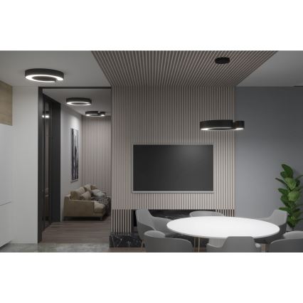 Immax NEO 7133 - LED SMART Plafonnier à intensité variable CÉČKO LED/52W/230V + télécommande 60 cm Tuya ZigBee