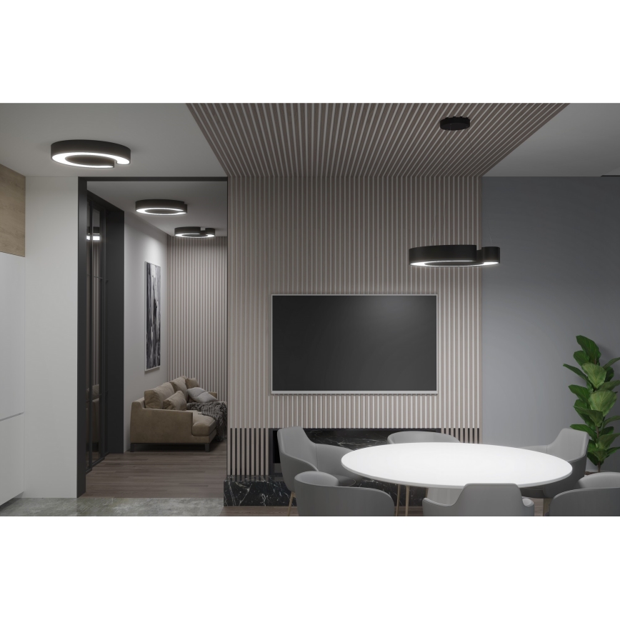 Immax NEO 7133 - LED SMART Plafonnier à intensité variable CÉČKO LED/52W/230V + télécommande 60 cm Tuya ZigBee