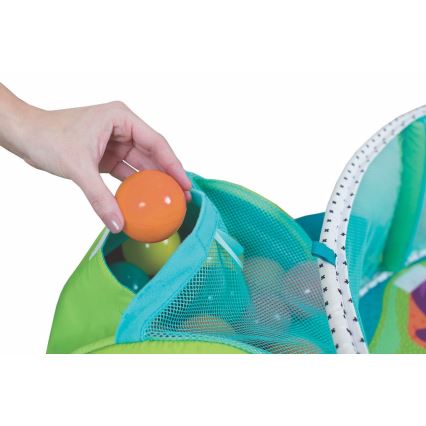 Infantino - Couverture d'éveil pour enfant pour jouer avec un trapèze 3en1