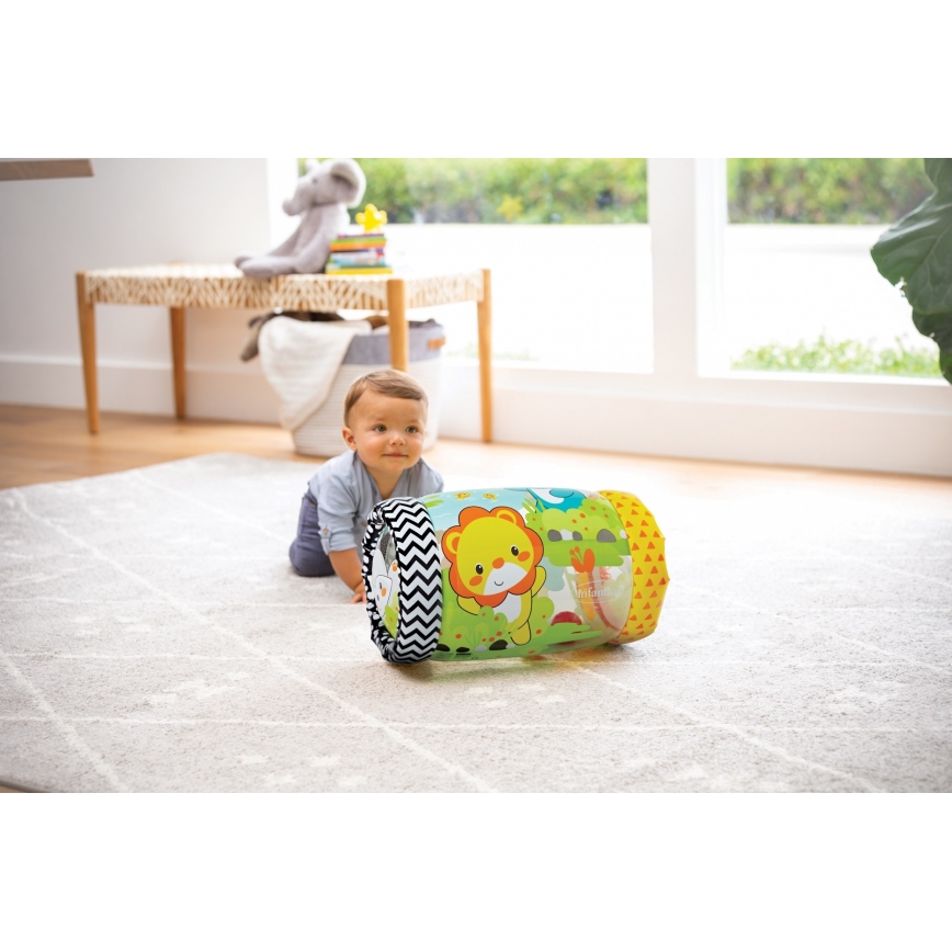 Infantino - Jouet gonflable avec clochettes jungle