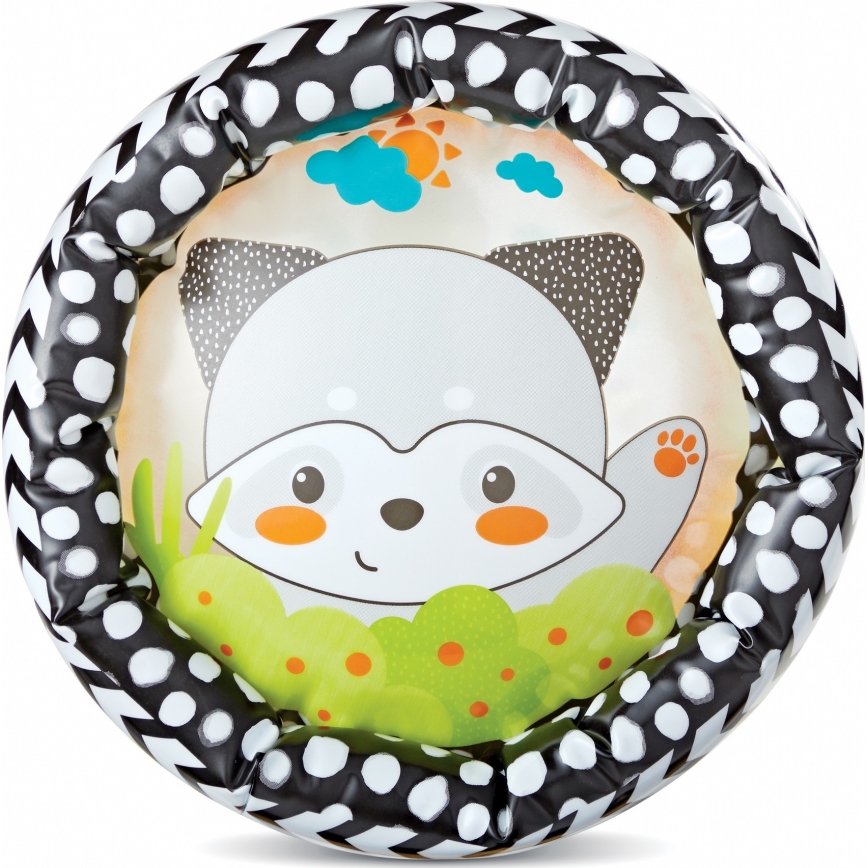 Infantino - Jouet gonflable avec clochettes jungle