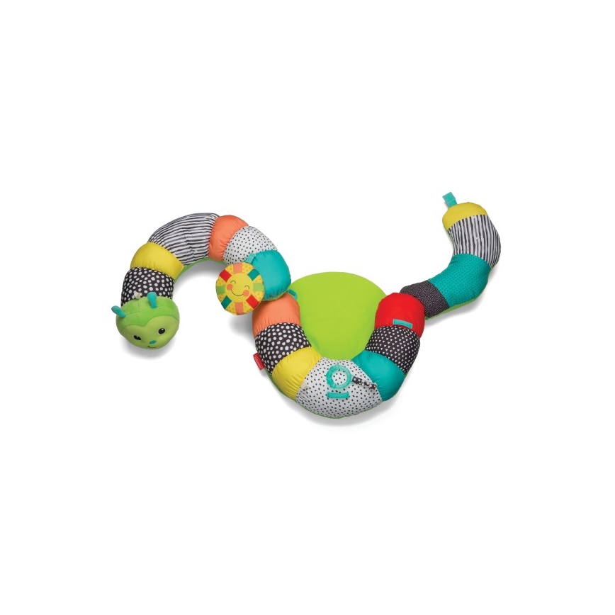 Infantino - Oreiller pour enfant 2en1 chenille
