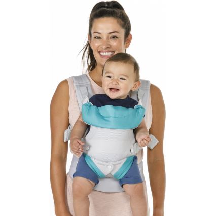 Infantino - Porte-bébé FLIP 4en1 gris clair