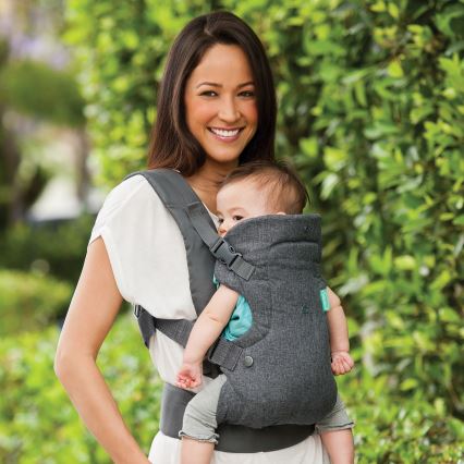 Infantino - Porte-bébé FLIP ADVANCED 4en1 gris foncé