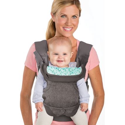 Infantino - Porte-bébé FLIP ADVANCED 4en1 gris foncé