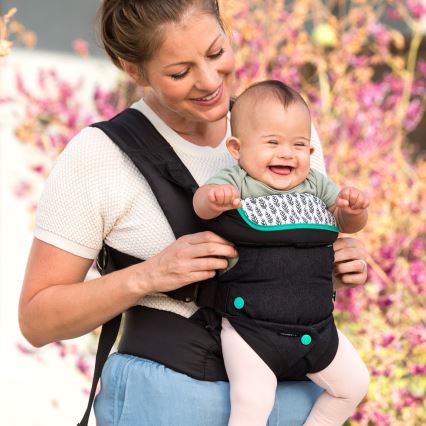 Infantino - Porte-bébé FLIP ADVANCED 4en1 noir