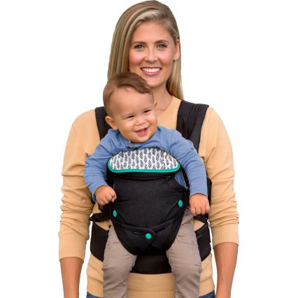 Infantino - Porte-bébé FLIP ADVANCED 4en1 noir