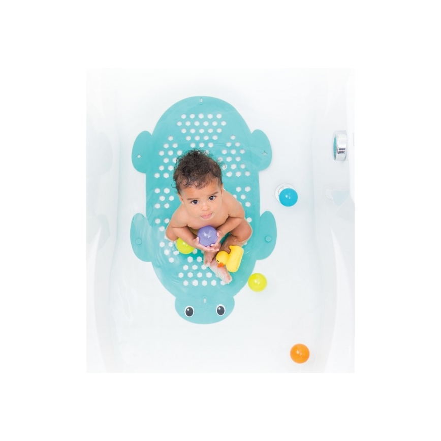 Infantino - Tapis de bain antidérapant 2en1 tortue