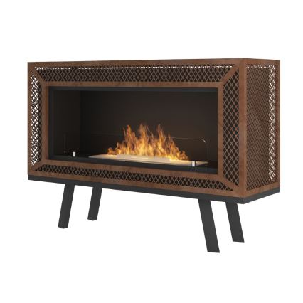 InFire - Cheminée BIO 100x47 cm 3kW industrielle