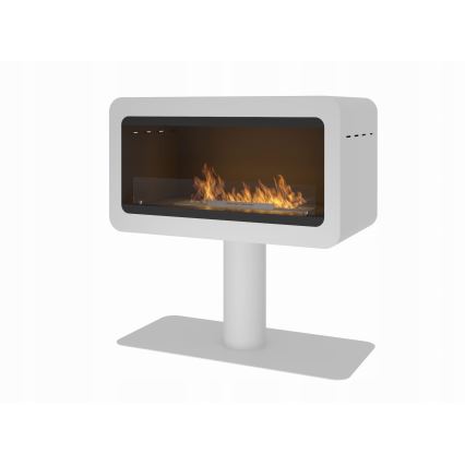 InFire - Cheminée BIO 82,5x78 cm 3kW blanc