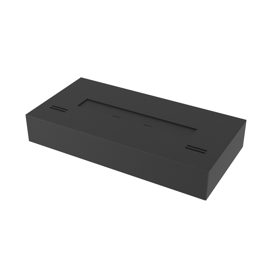 InFire - Cheminée BIO 8x50 cm 3kW noir