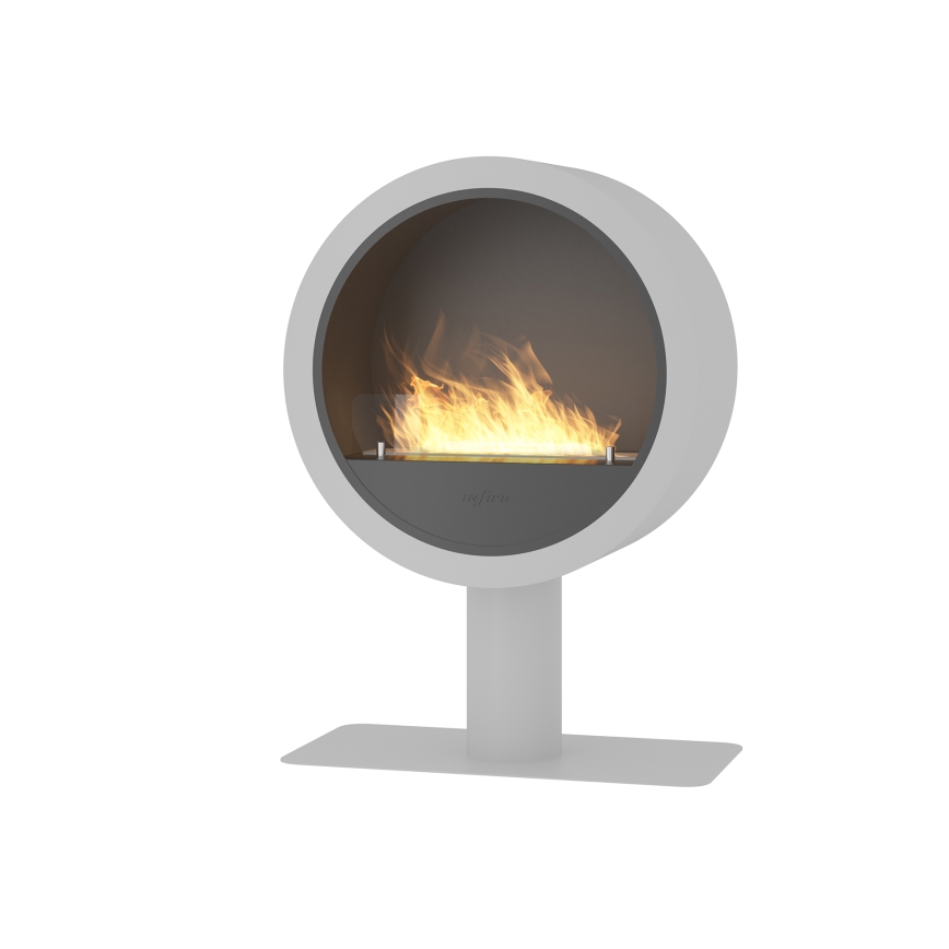 InFire - Cheminée BIO d. 72,5 cm 3kW blanc