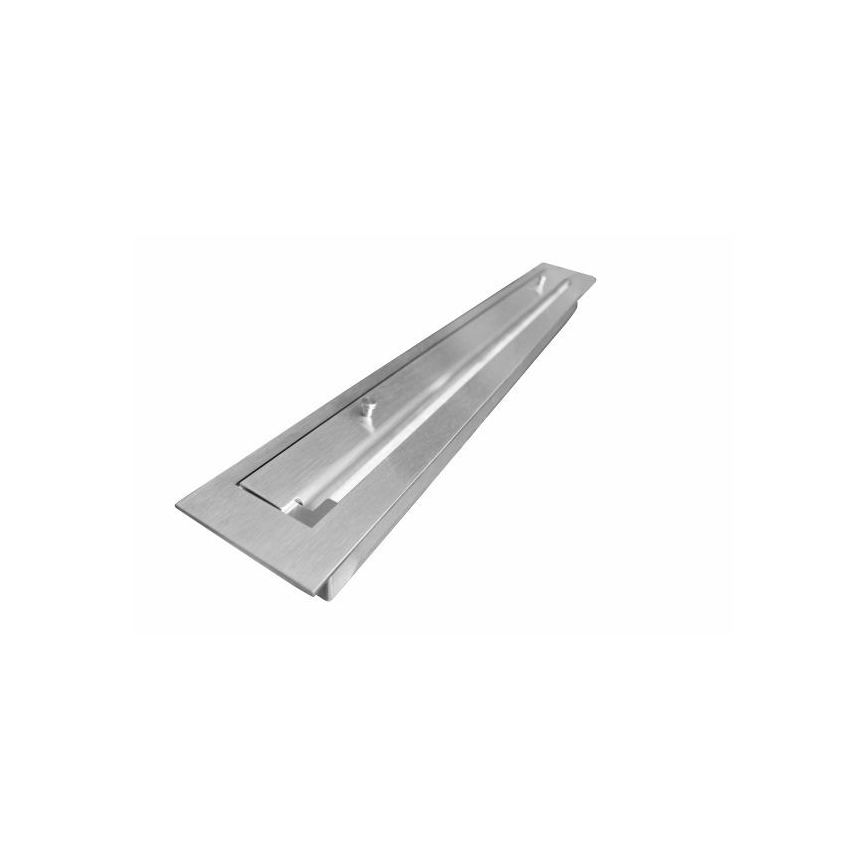 InFire - Cheminée BIO d'angle 100x50 cm 3kW bifacial