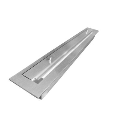 InFire - Cheminée BIO d'angle 120x50 cm 3kW bifacial