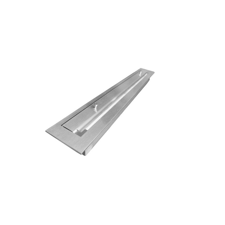 InFire - Cheminée BIO d'angle 120x50 cm 3kW bifacial
