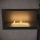 InFire - Cheminée BIO d'angle 84x54 cm 3kW noire