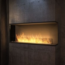 InFire - Cheminée encastrée BIO 120x50 cm 3kW noire