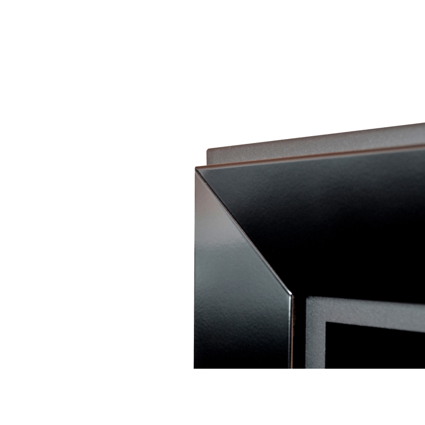 InFire - Cheminée encastrée BIO 49x120 cm 3kW noir