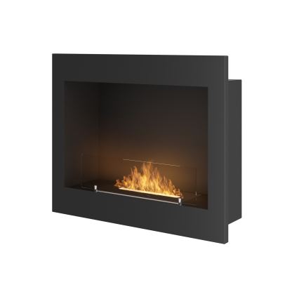 InFire - Cheminée encastrée BIO 49x60 cm 3kW noir