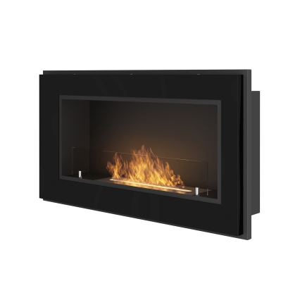 InFire - Cheminée encastrée BIO 49x90 cm 3kW noir