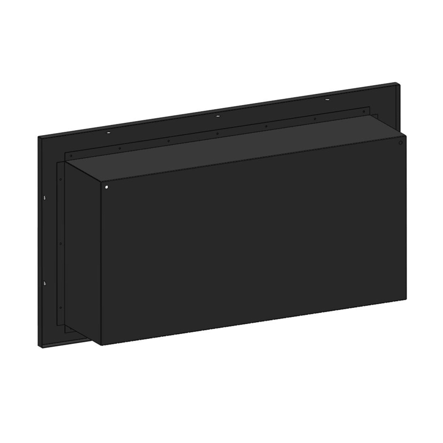 InFire - Cheminée encastrée BIO 49x90 cm 3kW noir