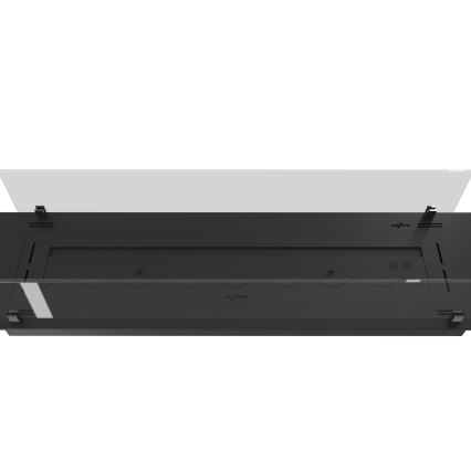InFire - Cheminée encastrée BIO 8,5x100 cm 6kW noir