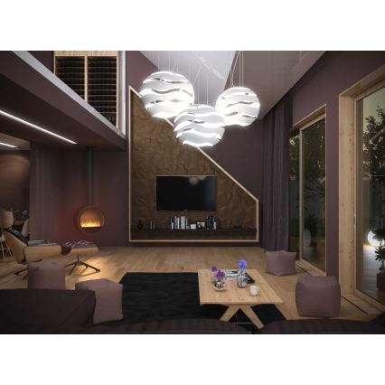 InFire - Cheminée suspendue BIO d. 70 cm 3kW noir