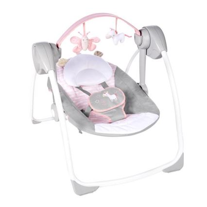 Ingéniosité - Balançoire pour enfants avec mélodie FLORA L'UNICORN 4xLR14