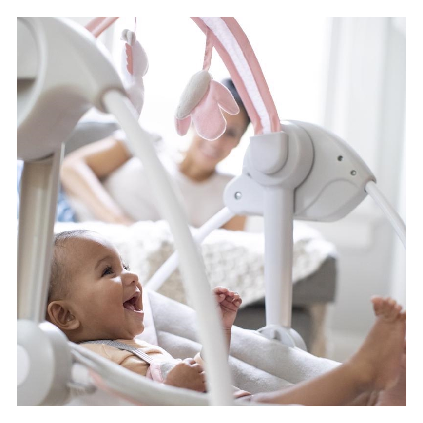 Ingéniosité - Balançoire pour enfants avec mélodie FLORA L'UNICORN 4xLR14