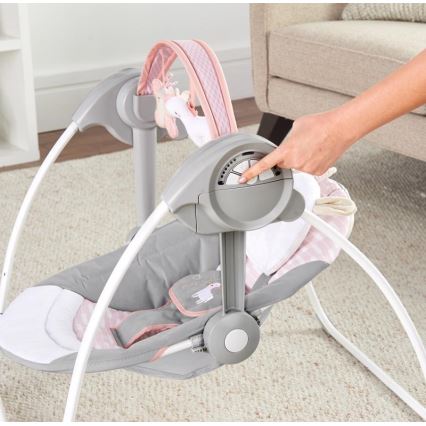 Ingéniosité - Balançoire pour enfants avec mélodie FLORA L'UNICORN 4xLR14