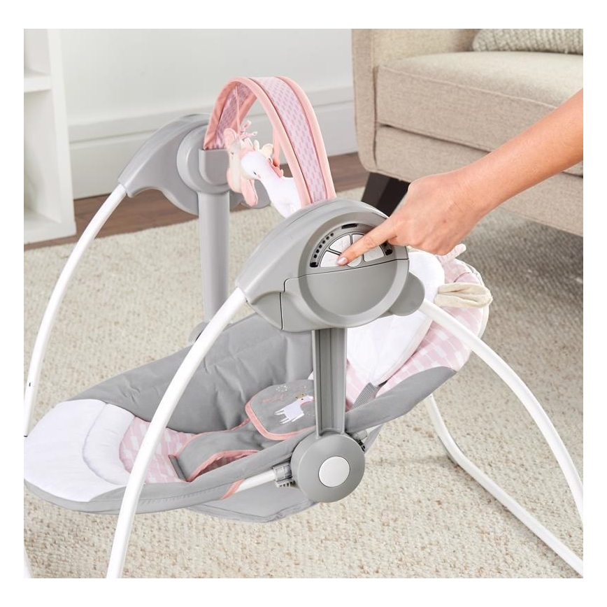 Ingéniosité - Balançoire pour enfants avec mélodie FLORA L'UNICORN 4xLR14