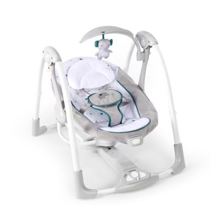 Ingenuity - Balançoire vibrante avec mélodie 2en1 NASH 4xLR20