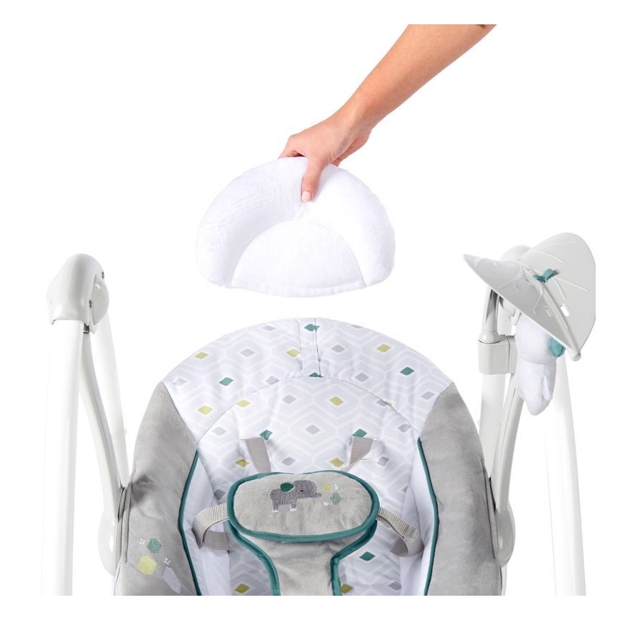 Ingenuity - Balançoire vibrante avec mélodie 2en1 NASH 4xLR20