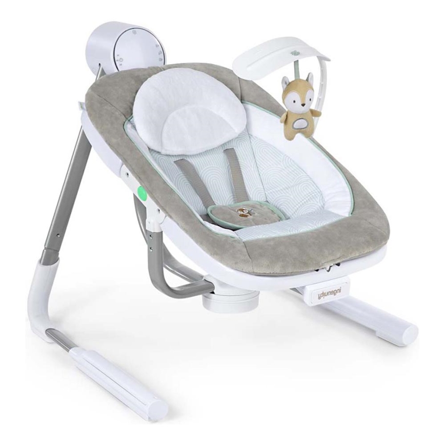 Ingenuity - Balançoire vibrante avec mélodie ANYWAY SWAY RAY 4xLR14