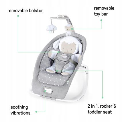 Ingenuity - Berceuse avec mélodie CUDDLE LAMB 3xLR14
