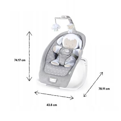 Ingenuity - Berceuse avec mélodie CUDDLE LAMB 3xLR14